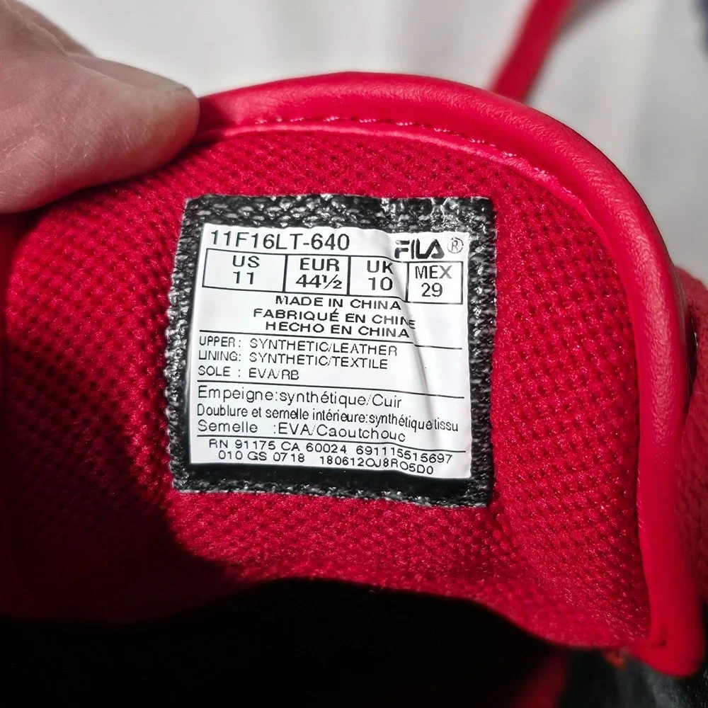 Fila‎ Men's Original Fitness Classic Red Sneakers 11F16LT-640 Size 11